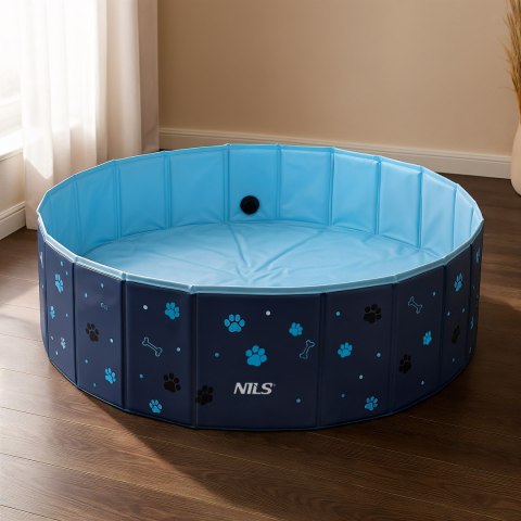 NC2805 BASEN DLA PSÓW SKŁADANY XL 120X30 CM NILS NC2805 BASEN DLA PSÓW SKŁADANY XL 120X30 CM NILS
