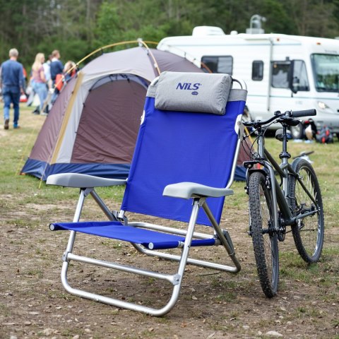 NC3502 KRZESŁO TURYSTYCZNE 2W1 SKŁADANE NIEBIESKO-SZARE NILS CAMP NC3502 KRZESŁO TURYSTYCZNE 2W1 SKŁADANE NIEBIESKO-SZARE NILS CAMP