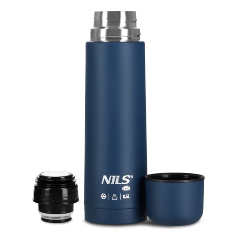 NC3803 TERMOS TURYSTYCZNY 500 ML NIEBIESKI NILS CAMP NC3803 TERMOS TURYSTYCZNY 500 ML NIEBIESKI NILS CAMP