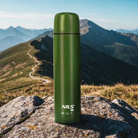 NC3804 TERMOS TURYSTYCZNY 1000 ML ZIELONY NILS CAMP NC3804 TERMOS TURYSTYCZNY 1000 ML ZIELONY NILS CAMP