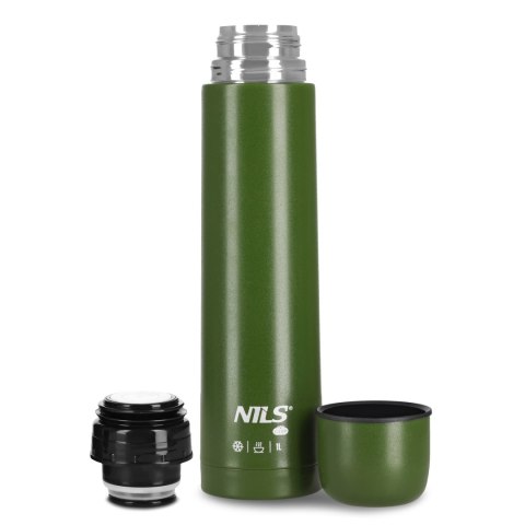 NC3804 TERMOS TURYSTYCZNY 1000 ML ZIELONY NILS CAMP NC3804 TERMOS TURYSTYCZNY 1000 ML ZIELONY NILS CAMP