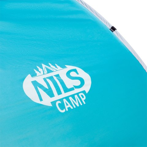 NC3174 TURKUSOWO-SZARY NAMIOT PLAŻOWY SAMOROZKŁADAJĄCY PODŁOGA NILS CAMP NC3174 TURKUSOWO-SZARY NAMIOT PLAŻOWY SAMOROZKŁADAJĄCY PODŁOGA NILS CAMP