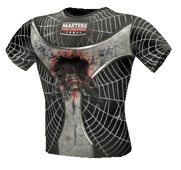 (W) Koszulka treningowa MASTERS FIGHTWEAR COLLECTION - WILD SIDE "SPIDER"