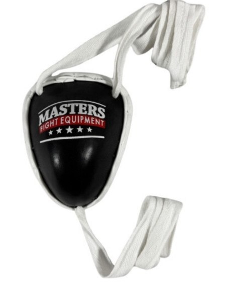Suspensorium męskie metalowe MASTERS - S-4 THAI czarne