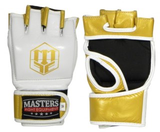 Rękawice MASTERS do MMA-GF-WHITE
