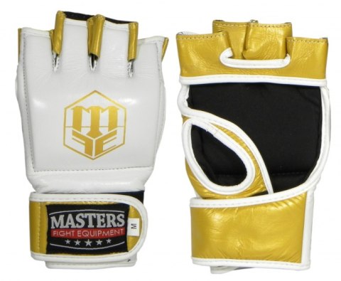 Rękawice MASTERS do MMA-GF-WHITE