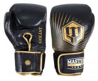 Rękawice bokserskie skórzane MASTERS GOLIAT 18 oz - RBT-18G