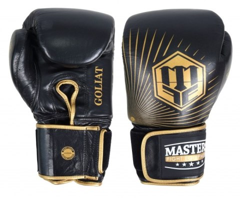 Rękawice bokserskie skórzane MASTERS GOLIAT 18 oz - RBT-18G