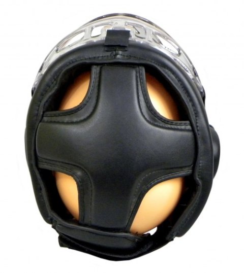 Kask bokserski z maską KSSPU-M czarny