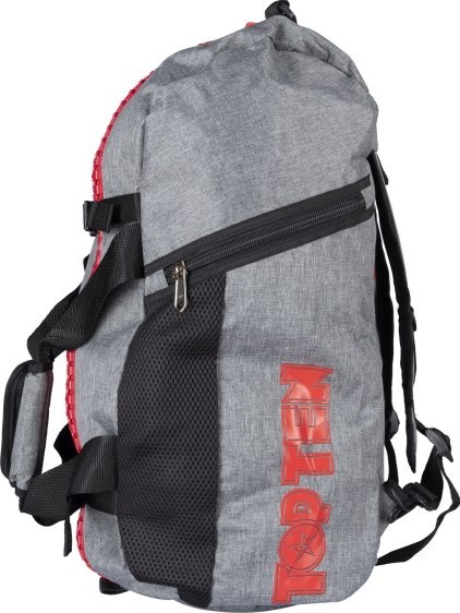 Torba sportowa TOP TEN z funkcją plecaka "Grey" 55cm x 29cm x 27 cm