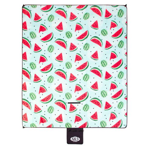 NC2312 ARBUZY KOC PIKNIKOWY 220×200cm PE + ALU NILS CAMP NC2312 ARBUZY KOC PIKNIKOWY 220×200cm PE + ALU NILS CAMP