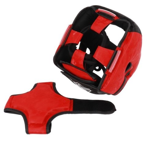 Kask bokserski MASTERS KT-EXCELLENCE czarno-czerwony