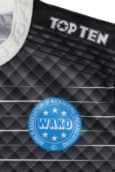 Koszulka do light contactu TOP TEN "WAKO" (WAKO APPROVED)