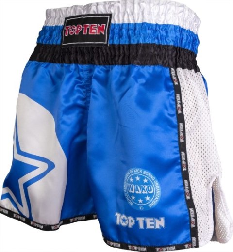 Spodenki do kickboxingu TOP TEN "WAKO STAR" (WAKO APPROVED)