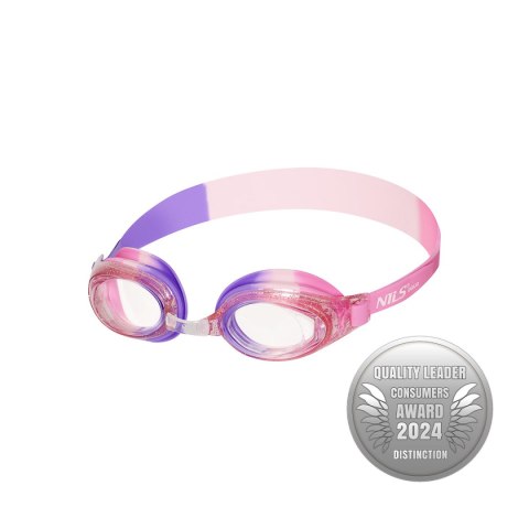 NQG870AF RÓŻOWY JUNIOR OKULARKI NILS AQUA