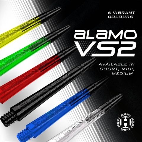Shaft Alamo VS2 short 3 szt.HARROWS czerwony