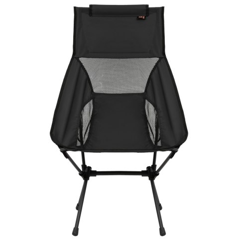 NC3321 KRZESŁO SKŁADANE ULTRALIGHT BLACK NILS CAMP