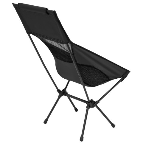 NC3321 KRZESŁO SKŁADANE ULTRALIGHT BLACK NILS CAMP