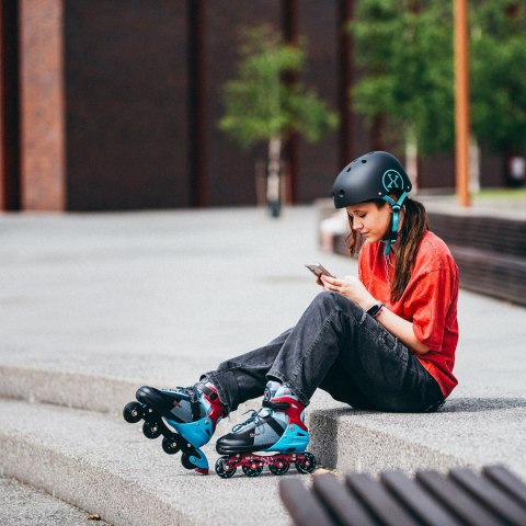 NA13810 ŁYŻWOROLKI TWIST NIEBIESKIE ROZM. L(39-42) NILS EXTREME