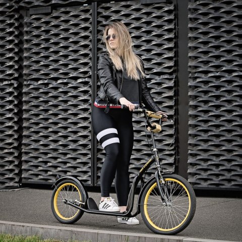 WH200 BLACK/GOLD 20/16'' HULAJNOGA Z POMP. KOŁAMI NILS EXTREME
