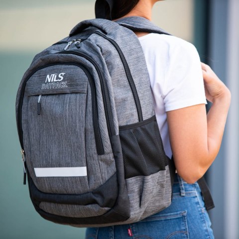 CBC7046 SZARY DAYPACK PLECAK NILS CBC7046 SZARY DAYPACK PLECAK NILS