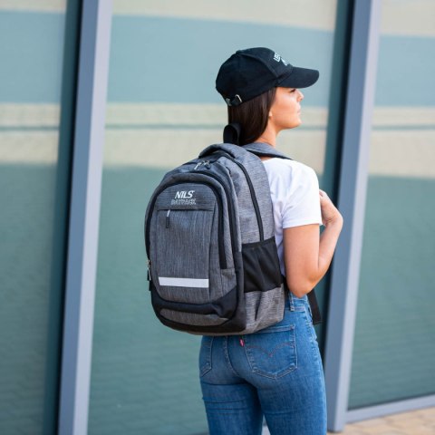 CBC7046 SZARY DAYPACK PLECAK NILS CBC7046 SZARY DAYPACK PLECAK NILS