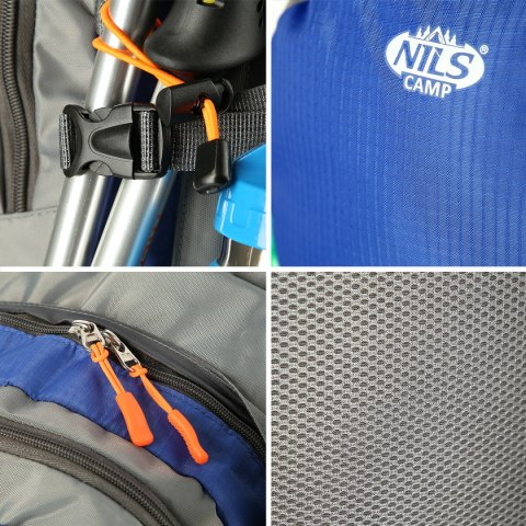 CBT7107 NIEBIESKI BESSEGEN PLECAK NILS CAMP CBT7107 NIEBIESKI BESSEGEN PLECAK NILS CAMP