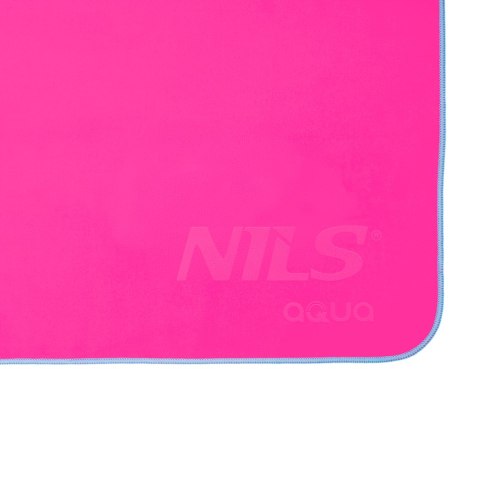 NAR11 RÓŻOWY RĘCZNIK Z MIKROFIBRY 140x70 cm NILS AQUA NAR11 RÓŻOWY RĘCZNIK Z MIKROFIBRY 140x70 cm NILS AQUA