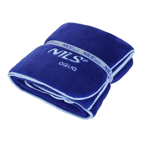 NAR14 RĘCZNIK Z MIKROFIBRY FROTTE GRANATOWY 160X80cm NILS AQUA NAR14 RĘCZNIK Z MIKROFIBRY FROTTE GRANATOWY 160X80cm NILS AQUA