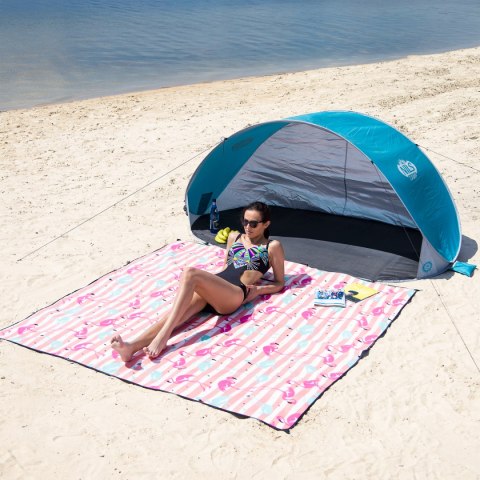 NC2313 FLAMINGI KOC PIKNIKOWY 200×200cm PE + ALU NILS CAMP NC2313 FLAMINGI KOC PIKNIKOWY 200×200cm PE + ALU NILS CAMP