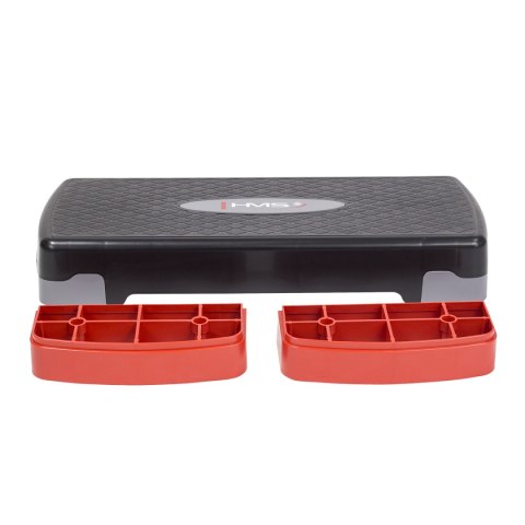 AS003 BLACK/GRAY/RED STEP DO AEROBIKU HMS