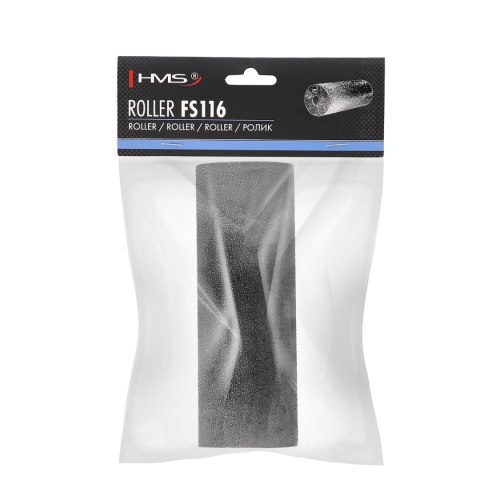 FS116 BLACK 15CM WAŁEK/ROLLER FITNESS HMS