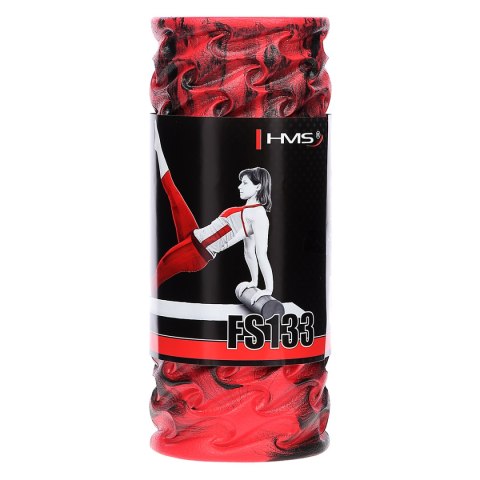 FS133 RED/BLACK 33CM WAŁEK FITNESS/ROLLER HMS