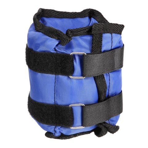 OB03 BLUE OBCIĄŻNIKI DO ĆWICZEŃ NA KOSTKI I NADGARSTKI 2 x 1.5 KG HMS