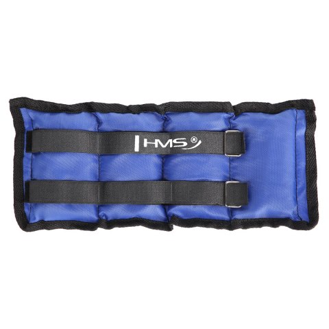 OB03 BLUE OBCIĄŻNIKI DO ĆWICZEŃ NA KOSTKI I NADGARSTKI 2 x 1.5 KG HMS