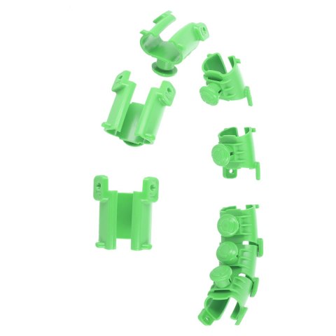 ZESTAW HULA HOP HHW01 GREEN Z WYPUSTKAMI I OBCIĄŻNIKIEM HMS + PAS BR163 RED