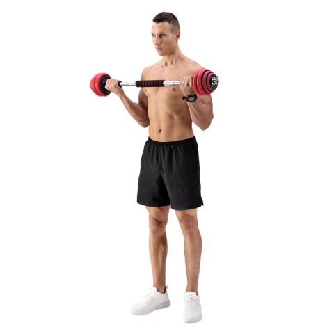 SGGX20 SZTANGIELKI REGULOWANE GUMOWANE 20KG HMS