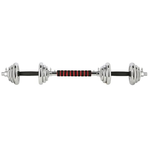 STC21 SZTANGIELKI REGULOWANE W WALIZCE CHROMOWANE 20KG HMS