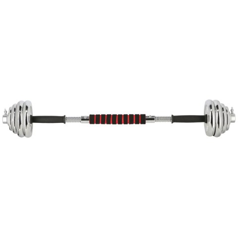 STC21 SZTANGIELKI REGULOWANE W WALIZCE CHROMOWANE 20KG HMS