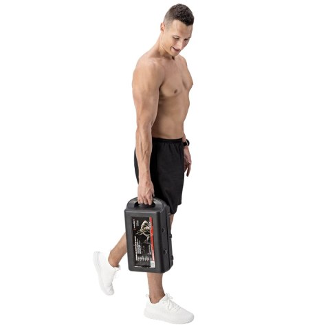 STC21 SZTANGIELKI REGULOWANE W WALIZCE CHROMOWANE 20KG HMS