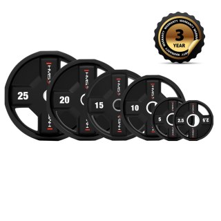 TPC05 TALERZ OLIMPIJSKI POLIURETANOWY CPU 5 KG HMS