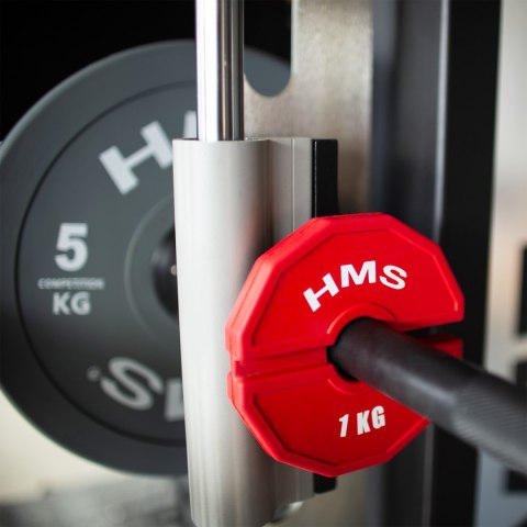 TSN100 2 x 1 KG TALERZ NA SPRZĘT DO TRENINGU SIŁOWEGO I FITNESS TYPU NAKŁADKA 2 x 1 KG HMS