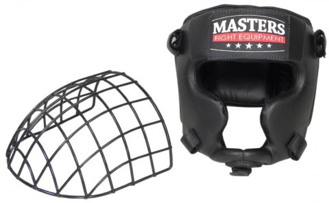 Kask bokserski MASTERS z kratką - KSS-4BPK