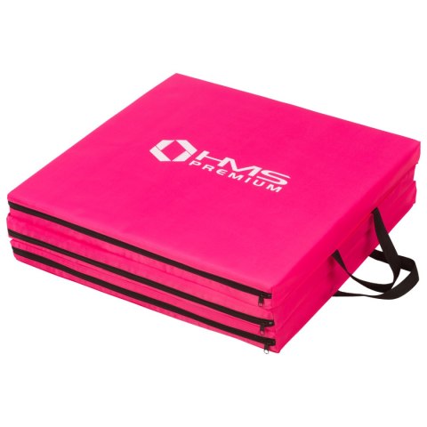 MGS02 PINK MATERAC GIMNASTYCZNY SKŁADANY 1800x600MM HMS PREMIUM