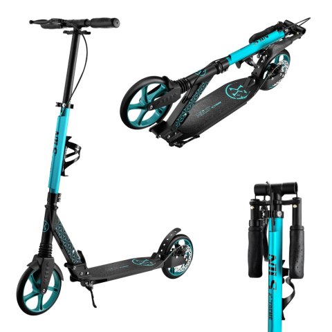 HM124T TURQUOISE HULAJNOGA Z HAMULCEM TARCZOWYM  NILS EXTREME