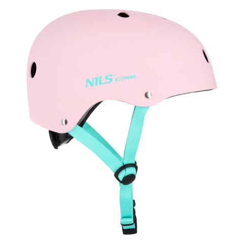 MTW001-1 KASK RÓŻOWY ROZM. XS(48-52CM) NILS EXTREME