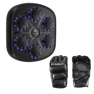 TB03 ELEKTRONICZNA TARCZA BOKSERSKA BLUETOOTH Z MUZYKĄ I RĘKAWICAMI HMS