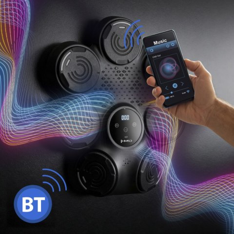 TB30 ELEKTRONICZNA TARCZA BOKSERSKA BLUETOOTH Z MUZYKĄI RĘKAWICAMI HMS