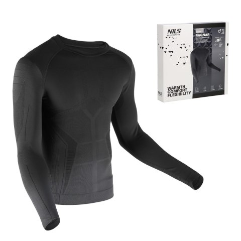 BTK0060 KOSZULKA TERMOAKTYWNA CZARNA MĘSKA 2XL/3XL RAGNAR NILS BTK0060 KOSZULKA TERMOAKTYWNA CZARNA MĘSKA 2XL/3XL RAGNAR NILS