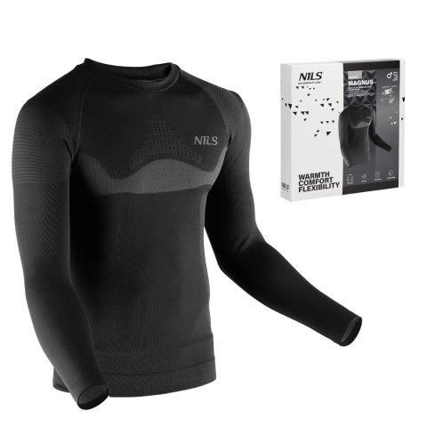BTK0464 KOSZULKA TERMOAKTYWNA CZARNA MĘSKA 2XL/3XL MAGNUS NILS BTK0464 KOSZULKA TERMOAKTYWNA CZARNA MĘSKA 2XL/3XL MAGNUS NILS